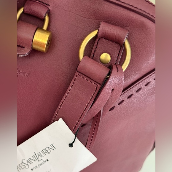 ❤️SOLD❤️ YVES SAINT LAURENT Orchid Large Muse Bag - Picture 13 of 15